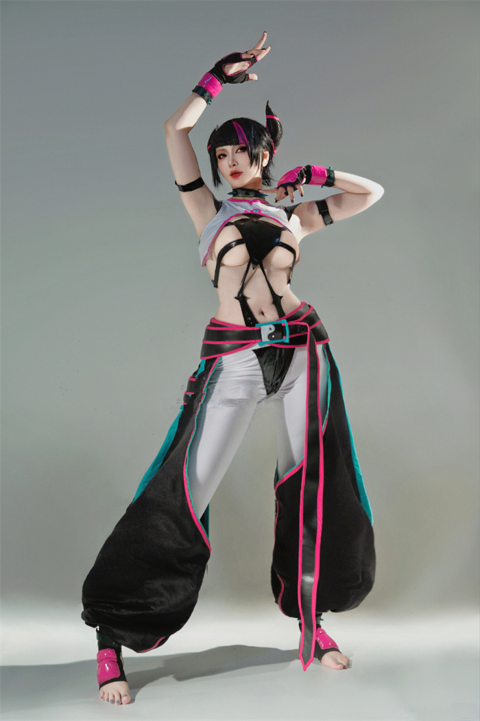 Street Fighter VI 6 Juri Han Cosplay Costume New Edtion