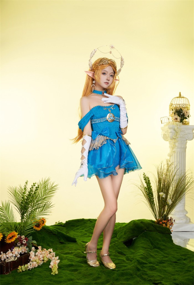 The Legend of Zelda: Tears of the Kingdom Princess Zelda Wedding Dress Cosplay Costume