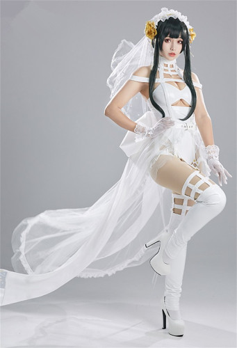 Spy x Family Thorn Princess Yor Forger Wedding Dress Cosplay Costume