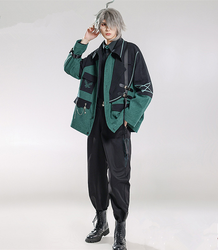 Genshin Impact Alhaitham / Kaveh Derivative Doujin Coat Romantic Trendy Casual Wear Jacket Costume