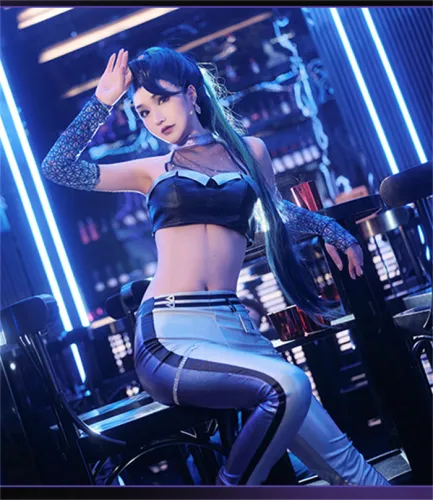 League of Legends KDA All Out Kaisa Cosplay Costume
