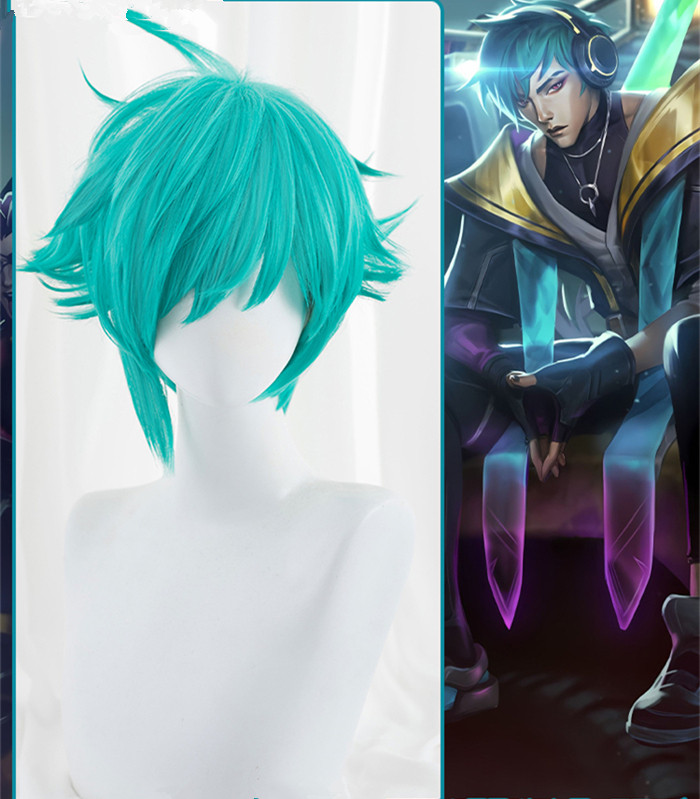 League of Legends Heartsteel Aphelios Cosplay Wig