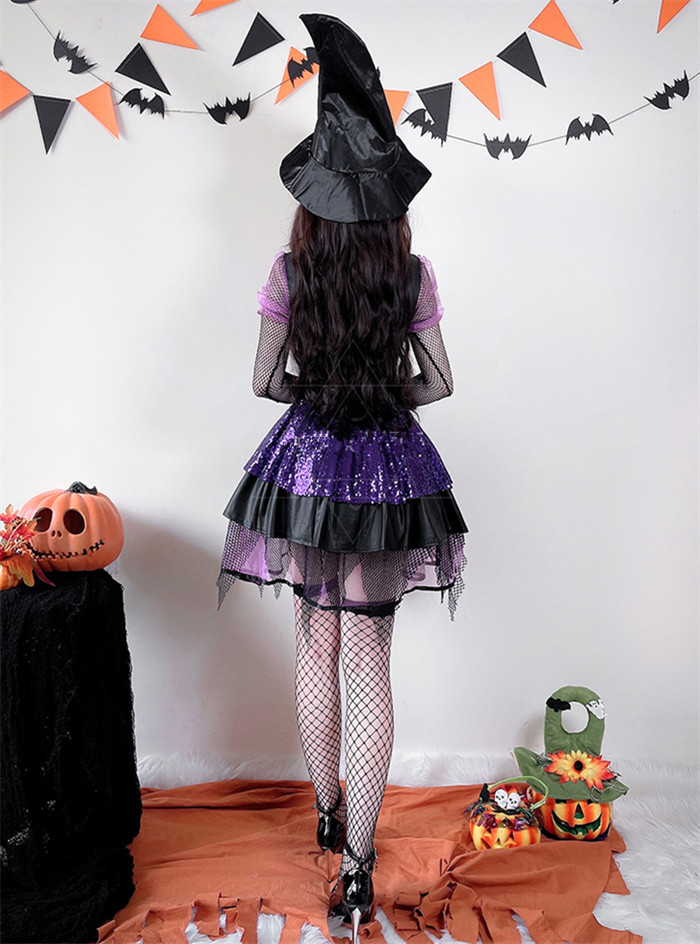Sexy Adult Outfits Little Devil Witch Devil Vampire Bride Dress Halloween Costume