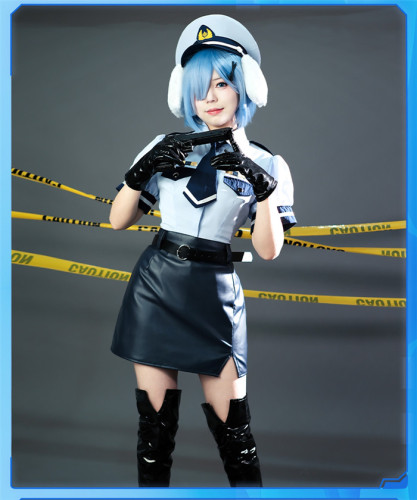 Re: Life In A Different World From Zero Rem Dog Ear Police Officer Cosplay Costumes