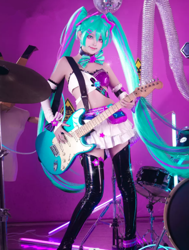 Vocaloid Hatsune Miku Cute Sexy Cosplay Costume