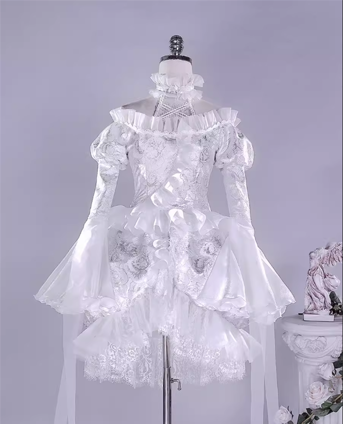 Rozen Maiden Kirakishou Evil Doll Gothic Lolita Cosplay Costume