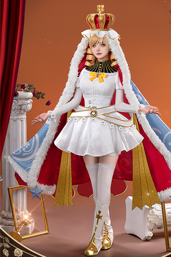 Puella Magi Madoka Magica Tomoe Mami Cosplay Costume