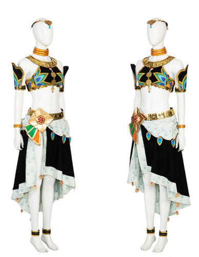 The Legend of Zelda: Tears of the Kingdom Princess Makeela Riju Cosplay Costume