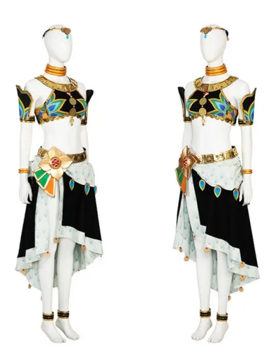 The Legend of Zelda: Tears of the Kingdom Princess Makeela Riju Cosplay Costume