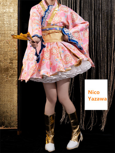 Love Live μ's Cosplay Costume: Nico Yazawa/Hanayo Koizumi/Rin Hoshizora/Maki Nishikino/EliAyase/Sonoda Umi/Honoka Kousaka/Nozomi Tojo/Kotori Minami