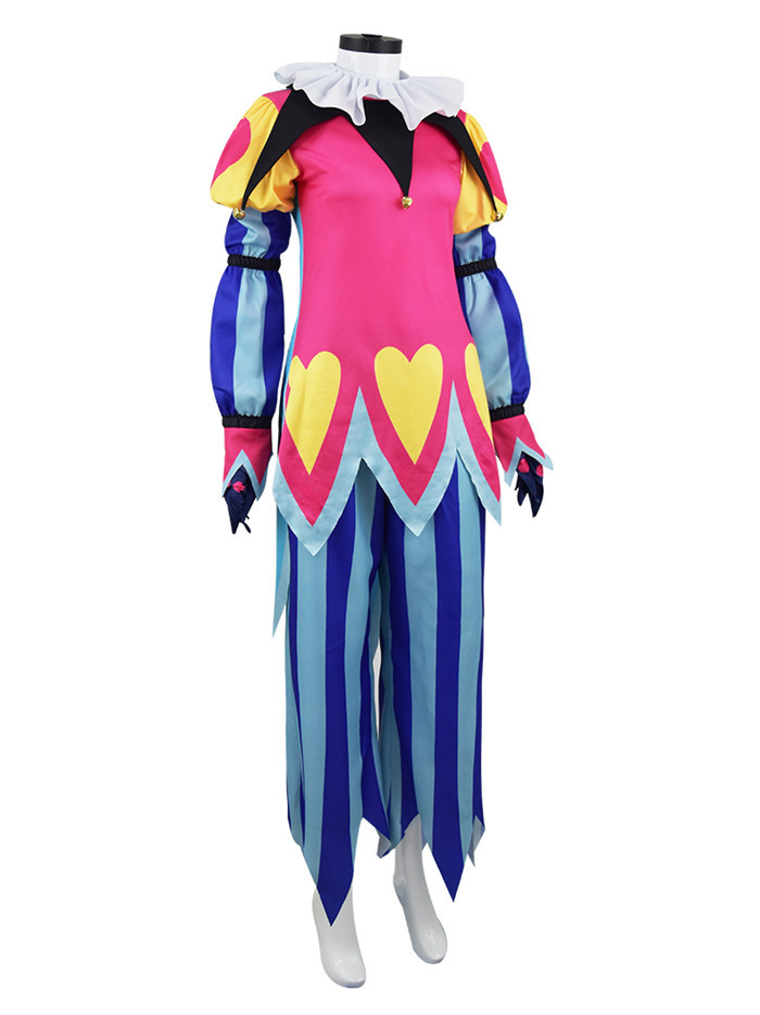 Hazbin Hotel Fizzarolli Clown Halloween Cosplay Costume