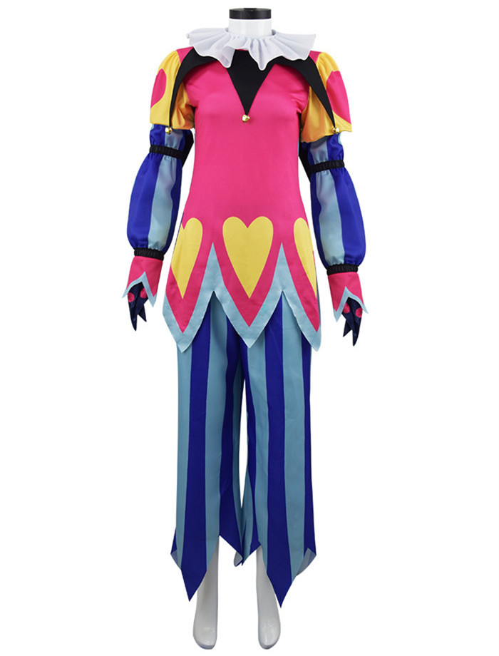Hazbin Hotel Fizzarolli Clown Halloween Cosplay Costume