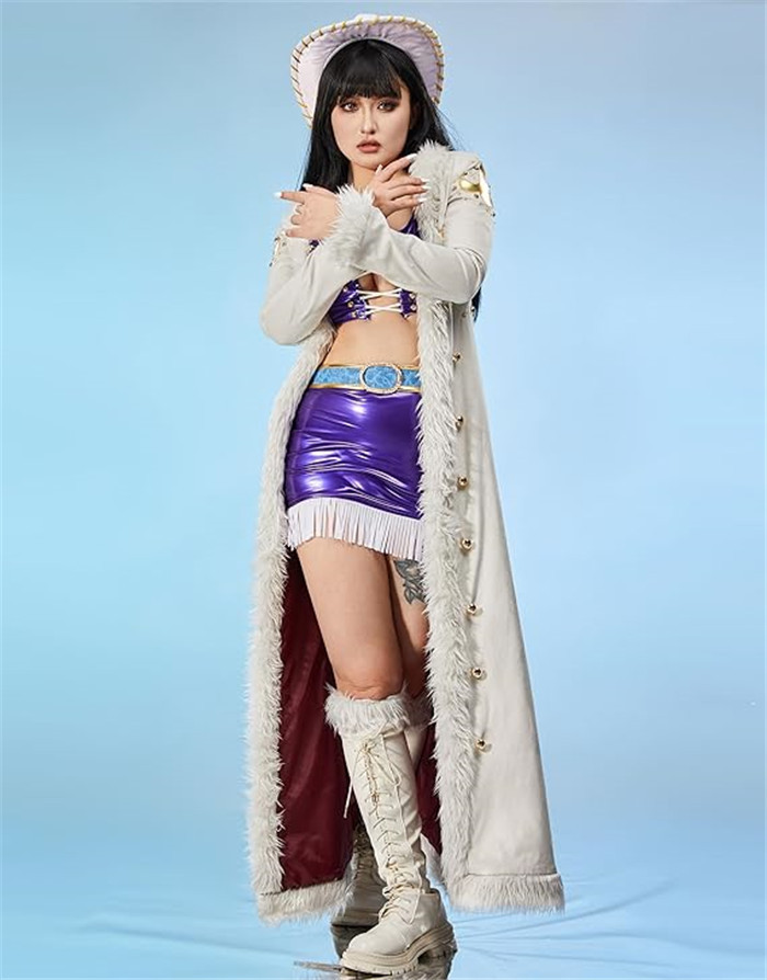 One Piece Nico Robin Shiny Metalic Sexy Lingerie New Cosplay Costume