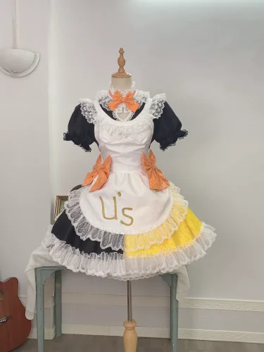 Love Live Cute Maid Cosplay Costume