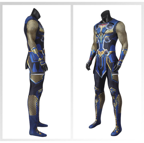 The God of Thunder 4 Thor: Love and Thunder Thor Odinson Jumpsuit Zentai Halloween Cosplay Costume