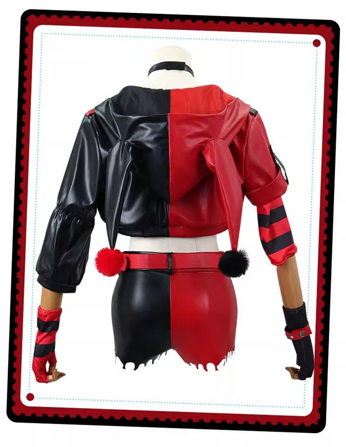 Suicide Squad Harley Quinn The Clown's Girl Halloween Baseball Uniform Cosplay Costume