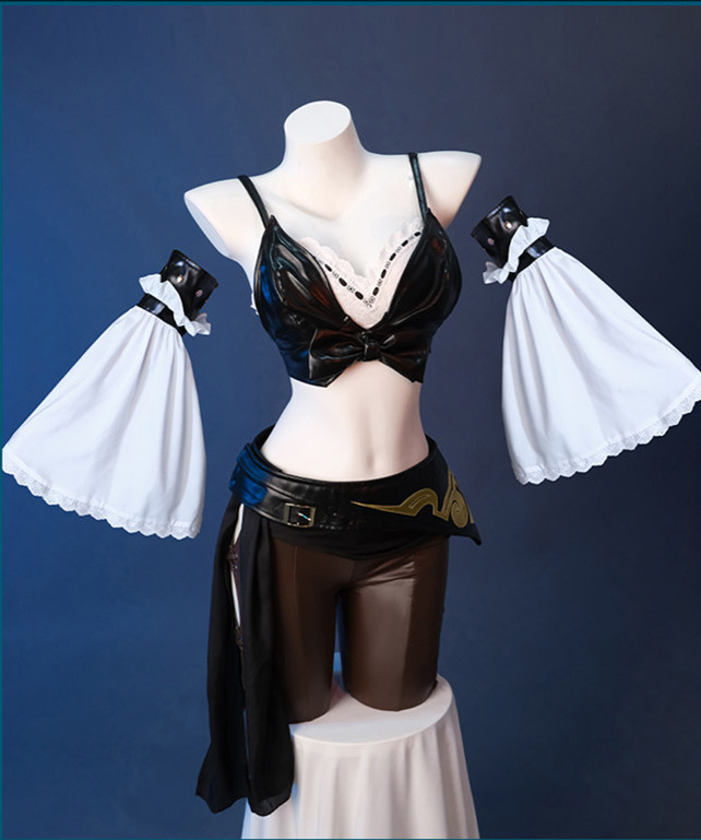 League of Legends LOL Bounty Hunter Miss Fortune Cosplay Costume