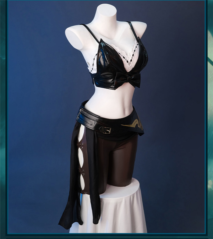 League of Legends LOL Bounty Hunter Miss Fortune Cosplay Costume