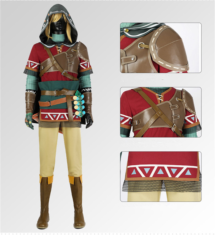 The Legend of Zelda 2: Tears of the Kingdom Link Cosplay Costume
