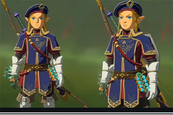 The Legend of Zelda 2: Tears of the Kingdom Link Royal Household Guards Cosplay Costume