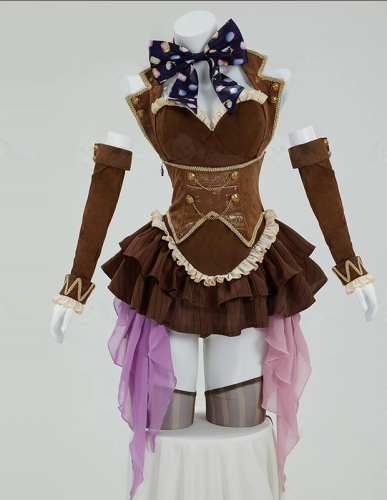 Alice's Adventures in Wonderland Mad Hat Derivative Sexy Lingerie Dress Halloween Cosplay Costume