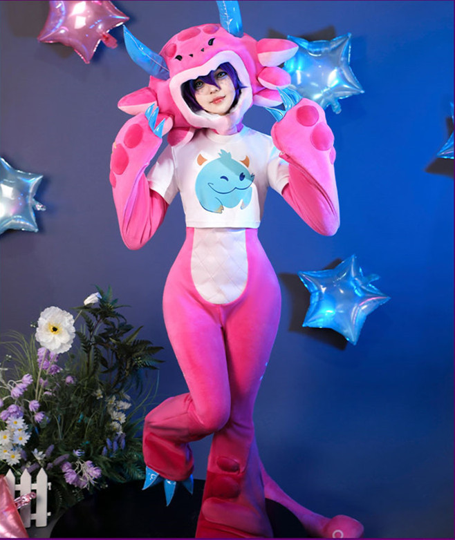 US$ 86.99 - League of Legends Super Fans Neeko Cute Cosplay Costume ...