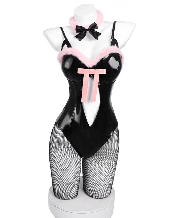 Sexy Adorable Bunny Girl Uniform One Piece Bodysuit Cosplay Costume