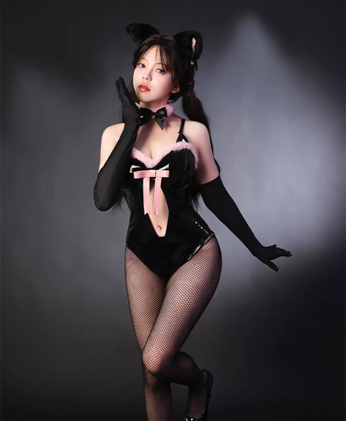 Sexy Adorable Bunny Girl Uniform One Piece Bodysuit Cosplay Costume