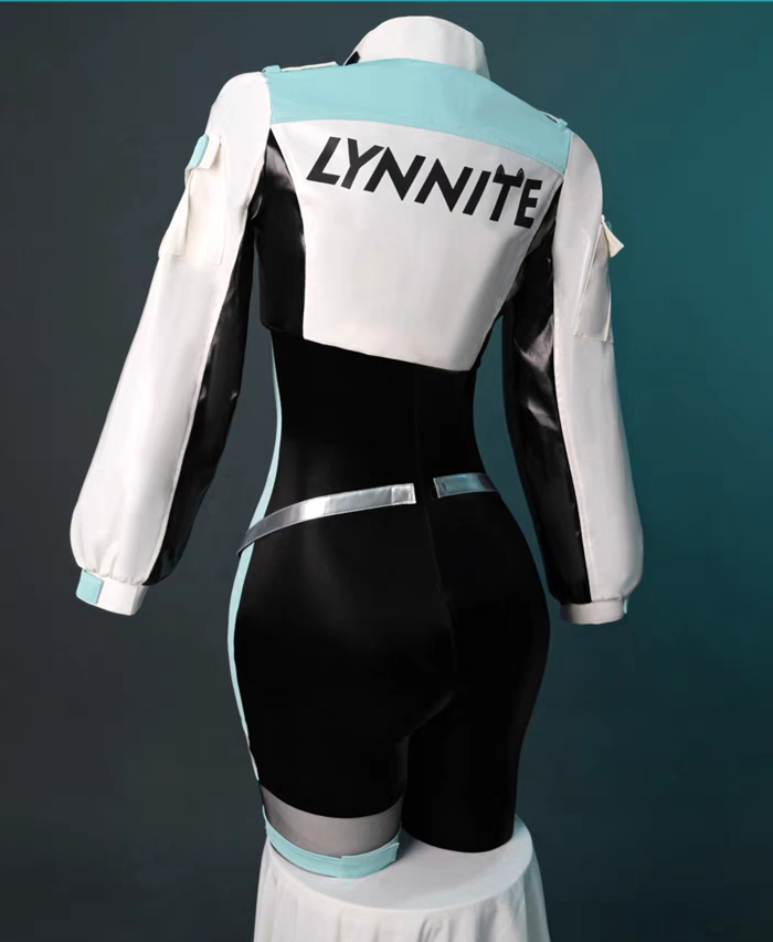 Genshin Impact Lynette Racing Suit Driver Uniforms Cosplay Costume
