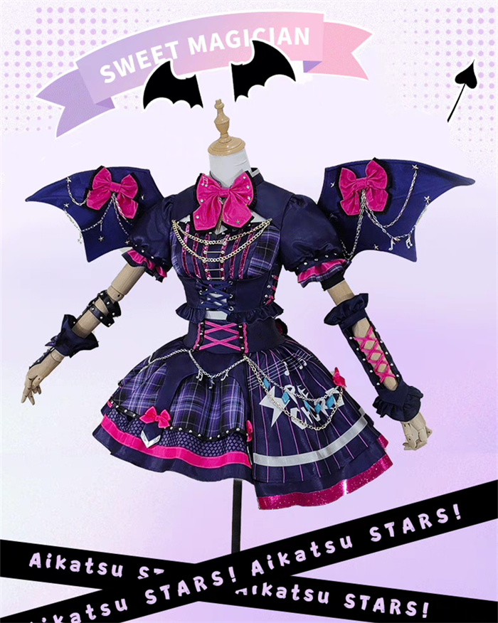 Aikatsu Stars Sakuraba Rola Stage Cosplay Costume