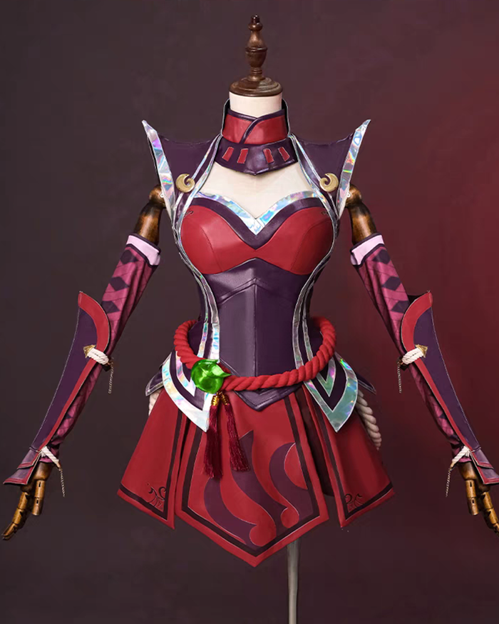 League of Legends LOL Fox Ahri Cosplay Costume
