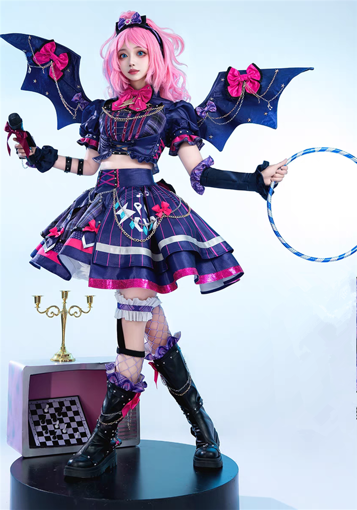 Aikatsu Stars Sakuraba Rola Stage Cosplay Costume
