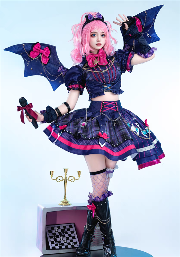 Aikatsu Stars Sakuraba Rola Stage Cosplay Costume