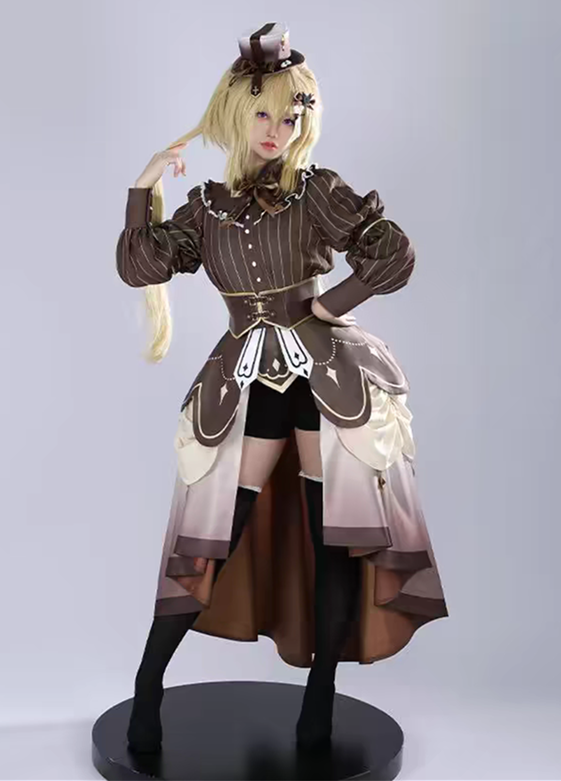Shugo Chara X SANRIO Tsukiyomi Utau Cosplay Costume