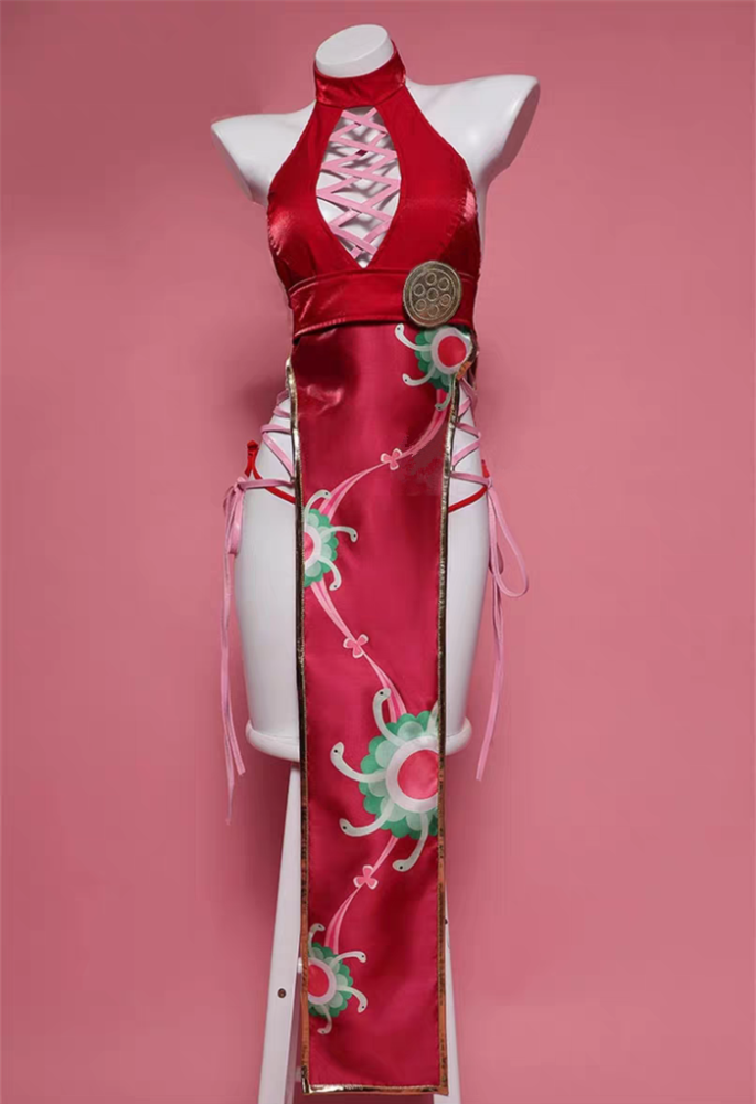 One Piece Boa·Hancock Sexy Cheongsam Style Cosplay Costume