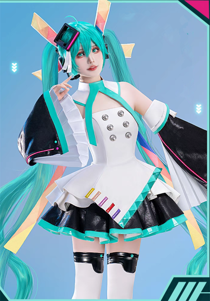 Vocaloid Hatsune Miku 10th Anniversary Dress Cosplay Costume