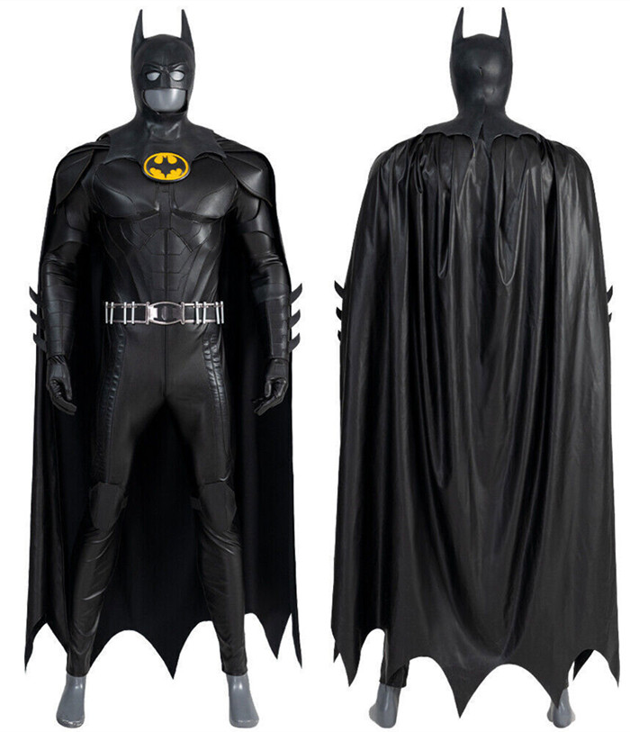 The Flash 2023 Halloween Batman Michael Keaton Jumpsuits Cosplay Costume
