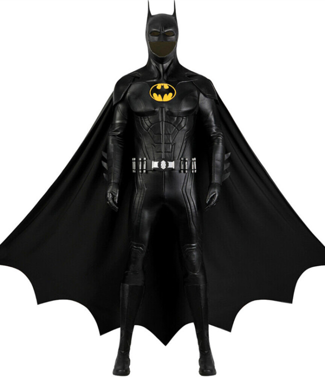 The Flash 2023 Halloween Batman Michael Keaton Jumpsuits Cosplay Costume