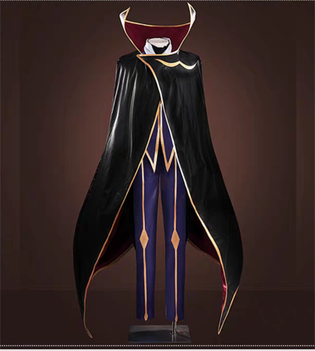 Code Geass The Black Knights Zero Cosplay Costume