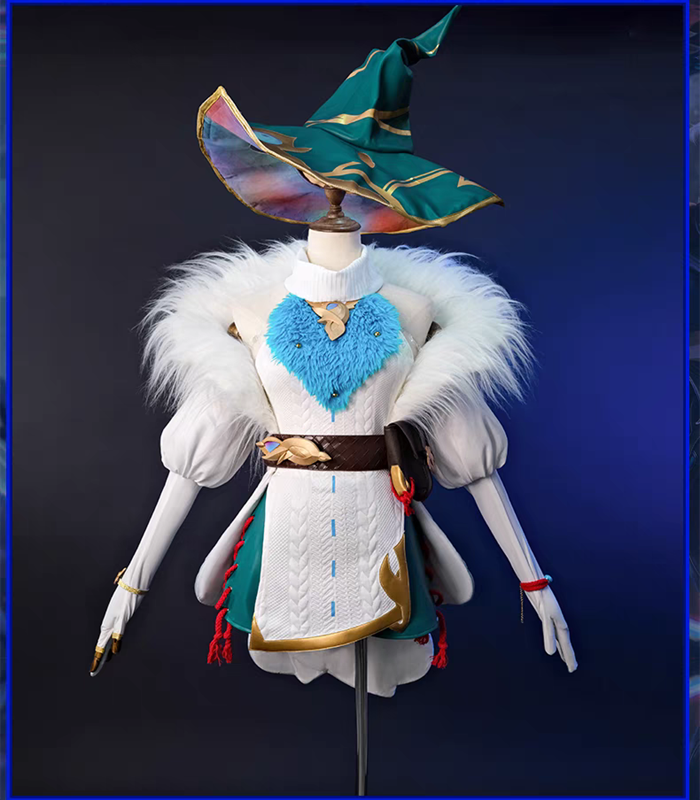 League of Legends LOL Witch Bunny Aurora Cosplay Costume
