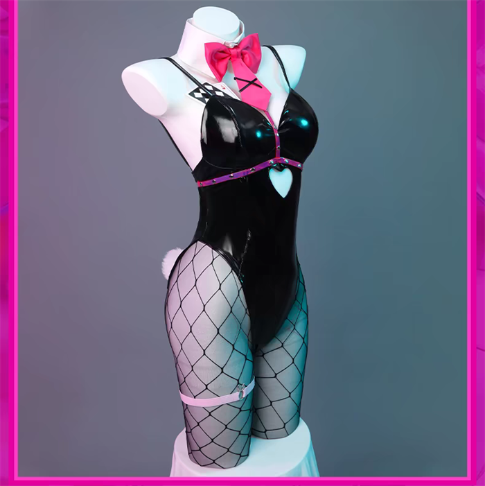 Vocaloid Hatsune Miku Bunny Girl Jumpsuit Cosplay Costume