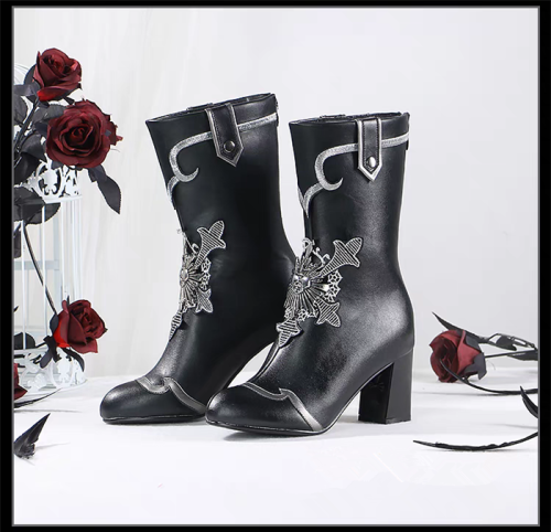 Black Butler Kuroshitsuji Ciel Phantomhive 15th Anniversary Cosplay Boots