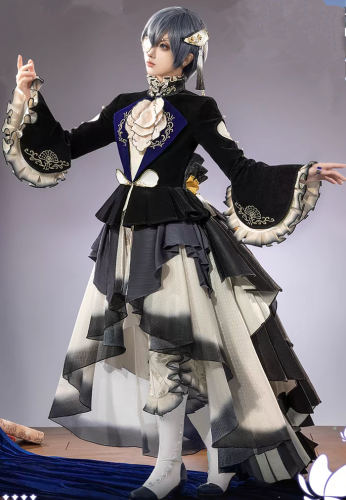 Black Butler Kuroshitsuji Ciel Phantomhive Oyster Formal Suit Cosplay Costume