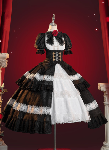 Date A Live Tokisaki Kurumi Gorgeous Dress Cosplay Costume