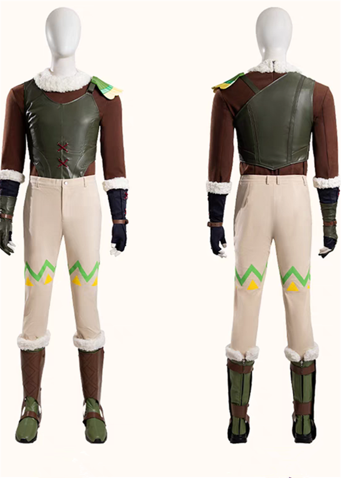The Legend of Zelda Tears of the Kingdom Rito Link Cosplay Costume
