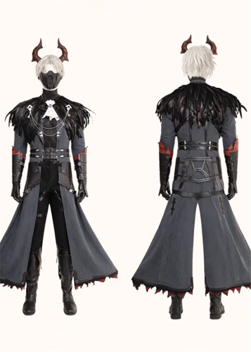 Final Fantasy VII Remake Halloween Suit Sephiroth Cosplay Costume