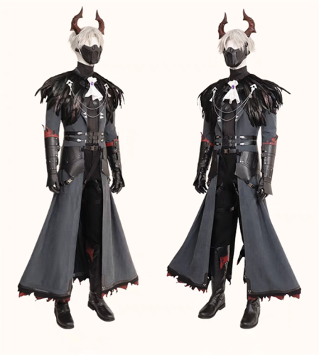 Final Fantasy VII Remake Halloween Suit Sephiroth Cosplay Costume