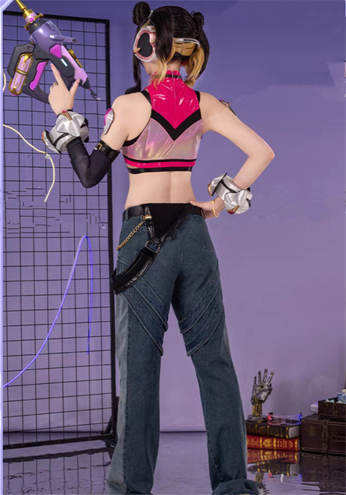 Overwatch LESSERAFIM FEARLESS Juno Cosplay Costume