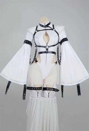 Sexy PU Bodysuit Restrain Battle Suit Halloween Costume