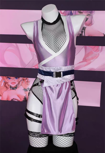 Naruto Hyūga Hinata Mesh Bodysuit Cosplay Costume